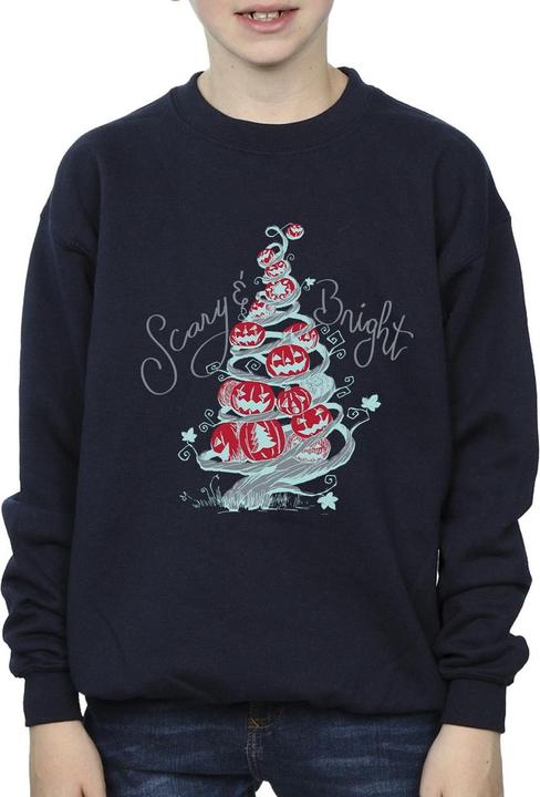Produktbild Disney The Nightmare Before Christmas Scary & Bright Sweatshirt Jungen (116)