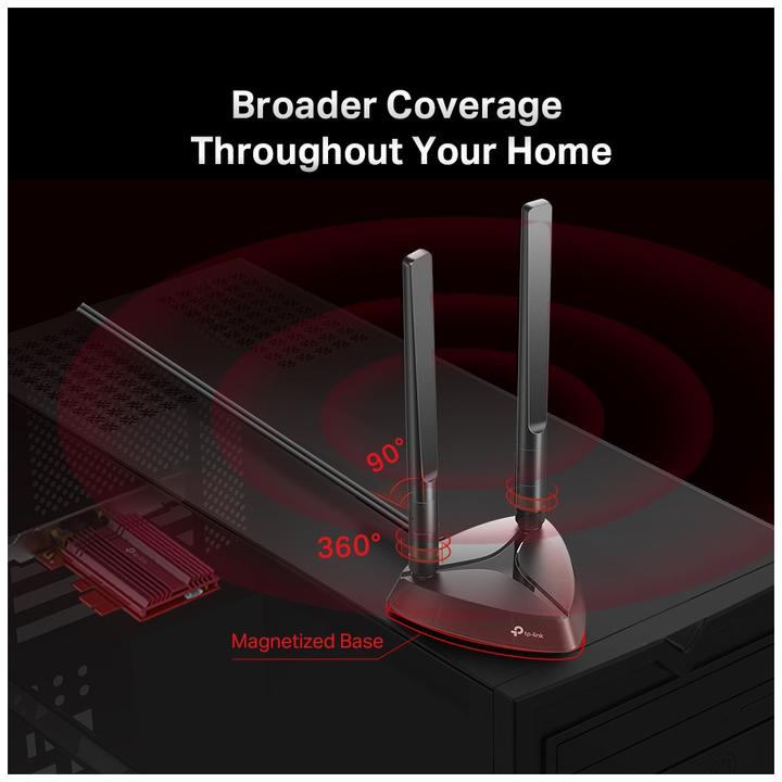 Immagine prodotto TP-Link Adattatore Archer TX3000E Wi-Fi 6 PCIe AX3000 Bluetooth 5.0 (Mini PCI Express)