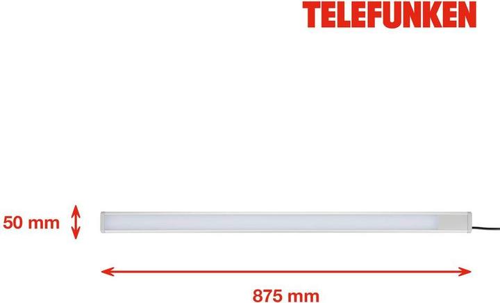 Produktbild Telefunken LED Unterbauleuchte, silberfarbig, 1xLED-Platine/14W (1600 lm)