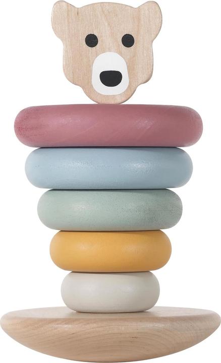 Actual product image Kindsgut Stacking Toy Tower Bear