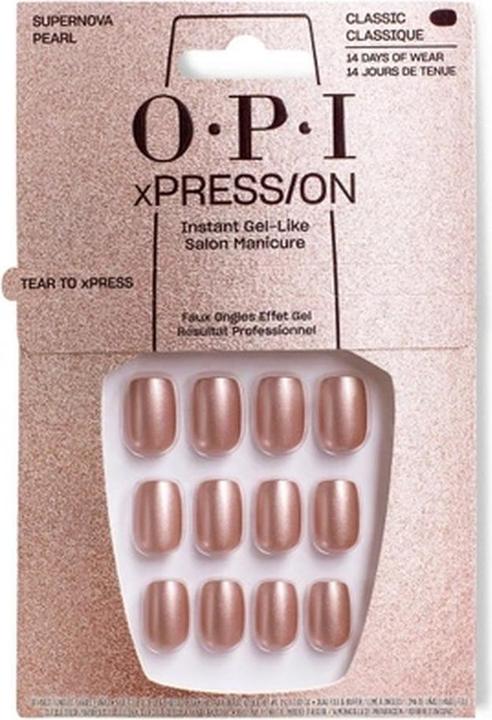 OPI Coty Faux Nails Xpress/On Supernova Pearl (Kunstnägel)