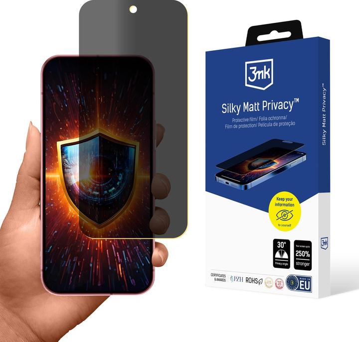 Actual product image 3MK Folia ochronna prywatyzujÄ ca matowa Silky Matt Privacy na Google Pixel 9 (Google Pixel 9)