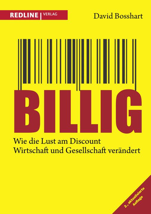 Produktbild Billig (Deutsch, David Bosshart, 2007)