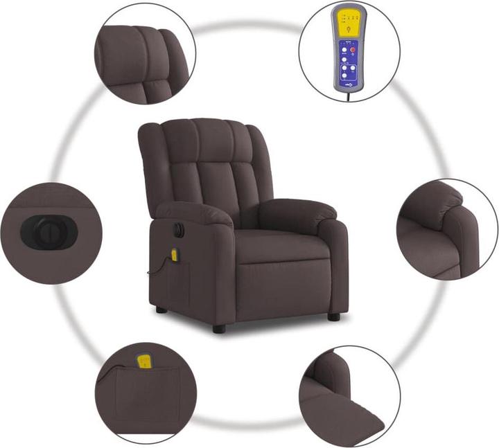 Image du produit vidaXL elektrischer Massagesessel