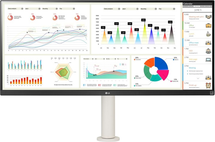 Produktbild LG 34WQ68X-W UltraWide (2560 x 1080 Pixel, 34")
