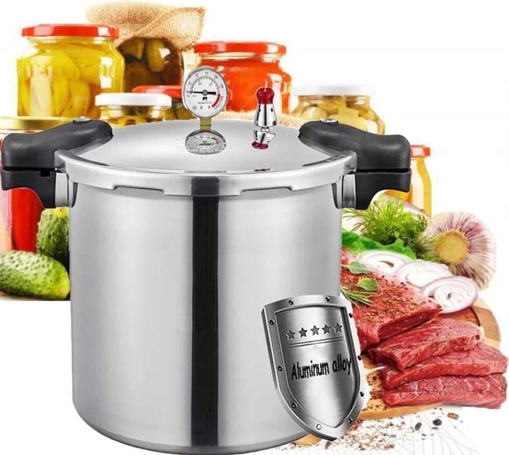 Ghkwxue Dampfkochtopf Silber 25L