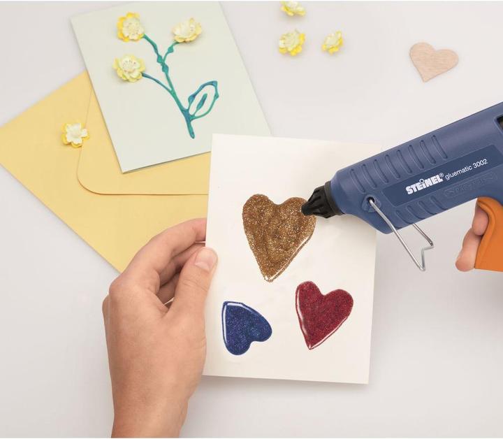 Actual product image Steinel Klebesticks Glitzer