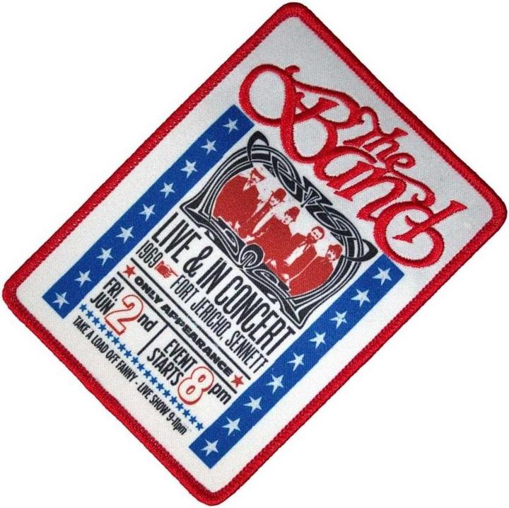 Image du produit The Band - Patch à repasser LIVE & IN CONCERT (10 x 7.50 cm)