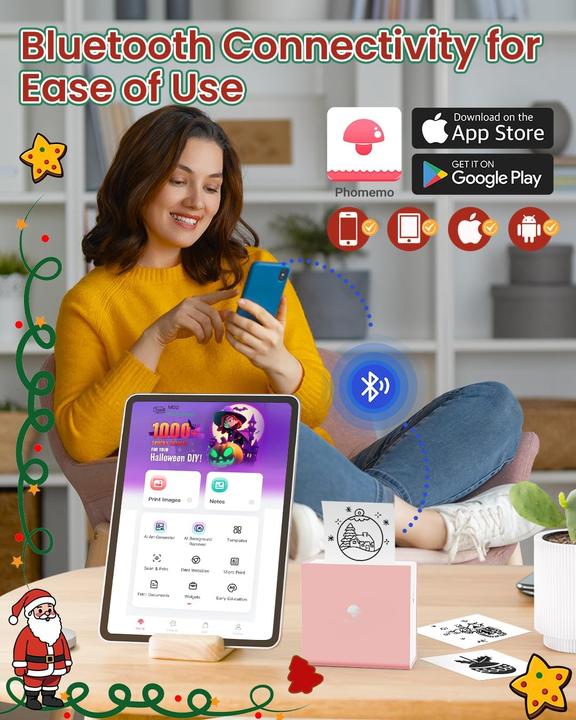 Actual product image Phomemo M02 (Thermal printing, Black and white)