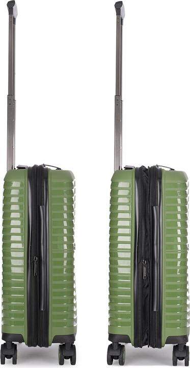 Actual product image Stratic Bright+ 4-wheel cabin trolley S 56 cm with stretch fold (37 l)