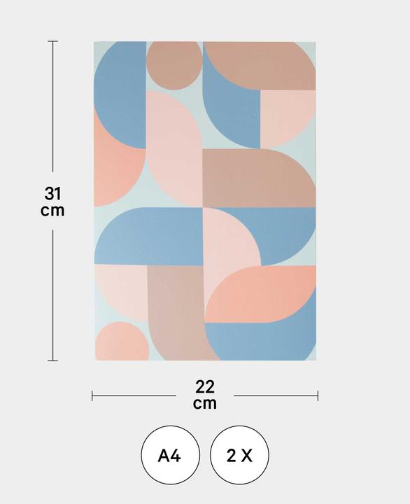 Produktbild I Am Creative Dokumentenmappe A4, 2 Stück (A4, 2 x)