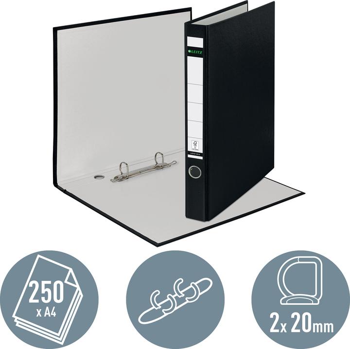Produktbild Leitz Plastik-Ringordner (A4, 35 mm, 1 Stück)