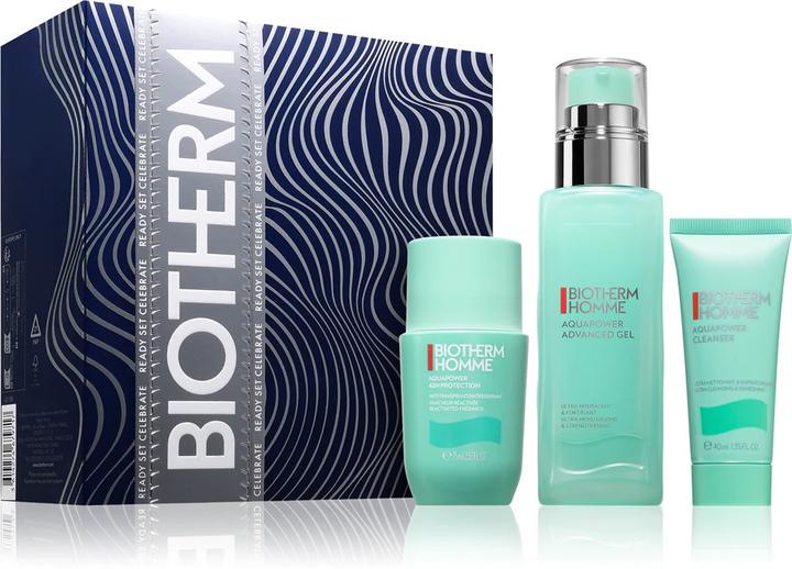 Produktbild Biotherm Homme Aquapower Advanced Gelhülle 3 Stück (Gesichtspflege Set)