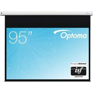 Optoma DE-1095EGA (95", 16:10), Leinwand, Weiss, Schwarz