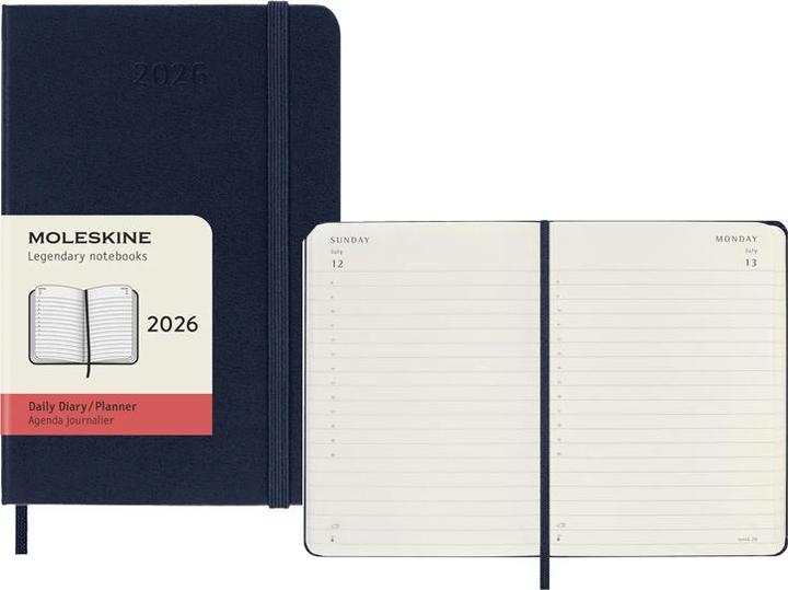 Produktbild Moleskine TAKA 2026 PK HC Saphir (9 x 14 cm, Englisch)