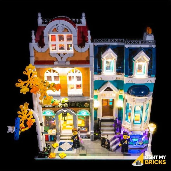 Image du produit Light my bricks Kit d'éclairage LED pour librairie LEGO