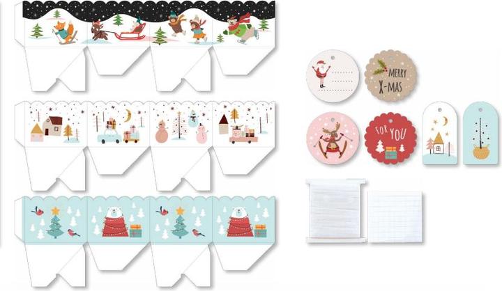 Actual product image Ursus Sweet Advent" packaging set (Gift box, 20 x)