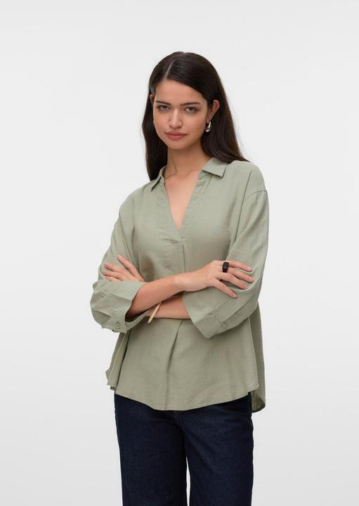 Actual product image Vero Moda Vmlinn 3/4 Top Wvn Ga Noos (XS)