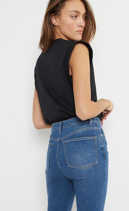 Produktbild La Redoute Collections Ärmelloses Top mit rundem Ausschnitt (XS)