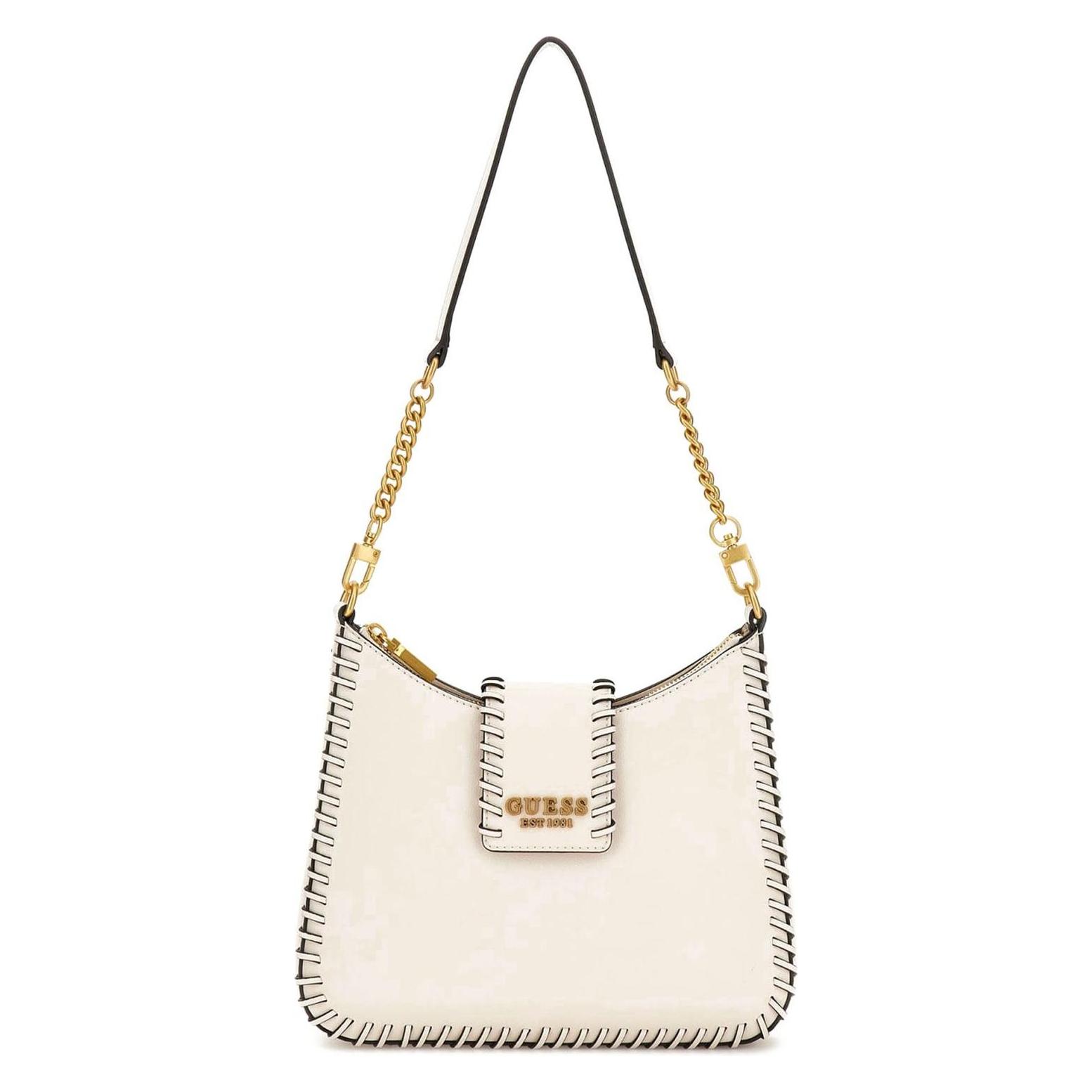 Guess, Damen, Handtasche, Libera Hobo, Beige