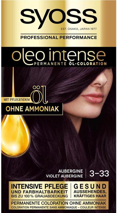 Produktbild Syoss Oleo Intense 3-33 Aubergine (Violett)
