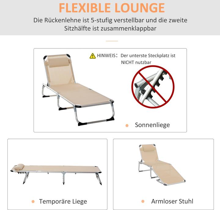 Immagine prodotto Jamb Liegestuhl (165 cm)