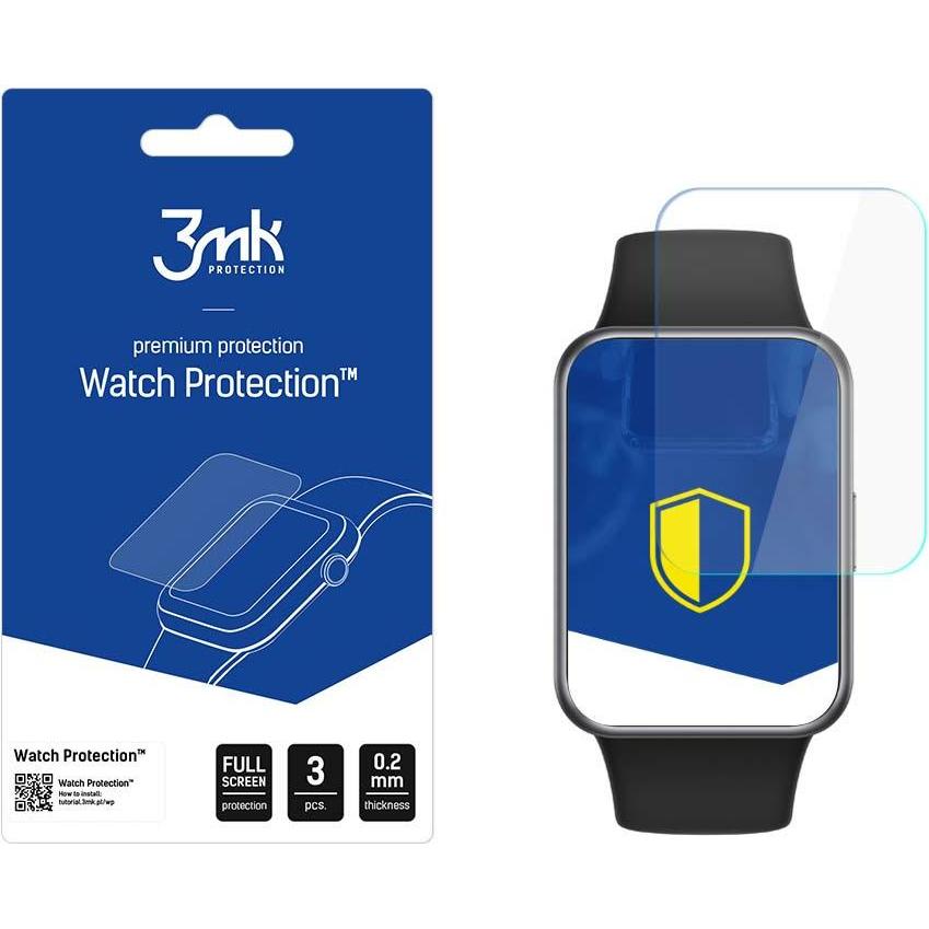 3MK Watch Protection v. ARC+ do Huawei Watch Fit 2, Smartwatch Zubehör, Transparent