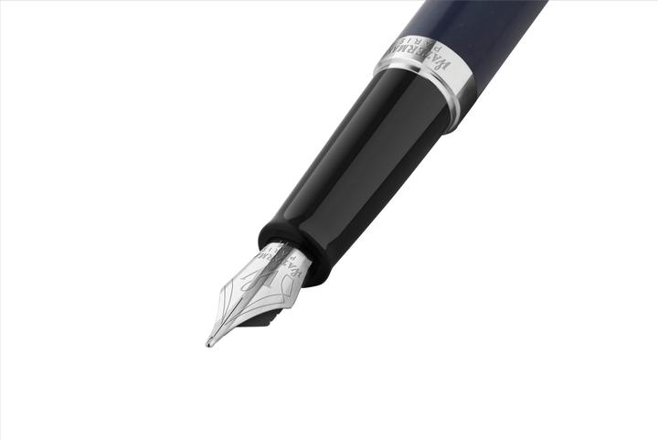 Actual product image Waterman Fountain pen Hémisphère DeLuxe C.C Deep Lacquer F B. (Blue, 1 x)