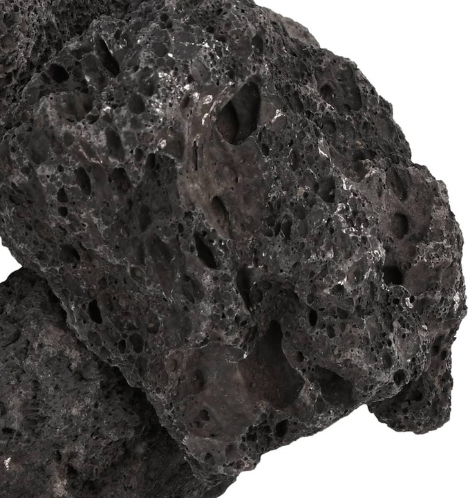 Image du produit VidaXL Lavagranulat Lavamulch Pierre de lave Aquarium Mulch Gravier Noir 25kg 10-30cm (Décoration, autres éléments)