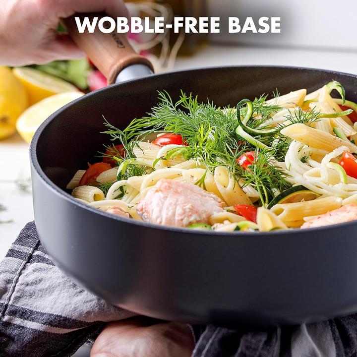 Actual product image Greenpan Mayflower Pro 9-delige Pannenset met keramische antikleeflaag (Aluminium, 28 x 6.40 cm)