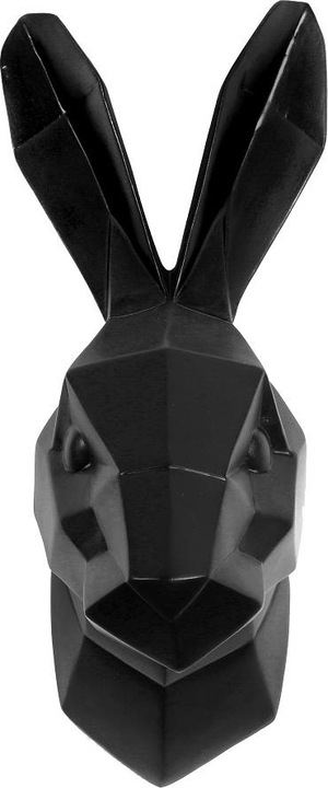 Image du produit Walplus Geometric Rabbit Wall Art, noir (1 x, 15,5 x 17,5 x 36 cm)