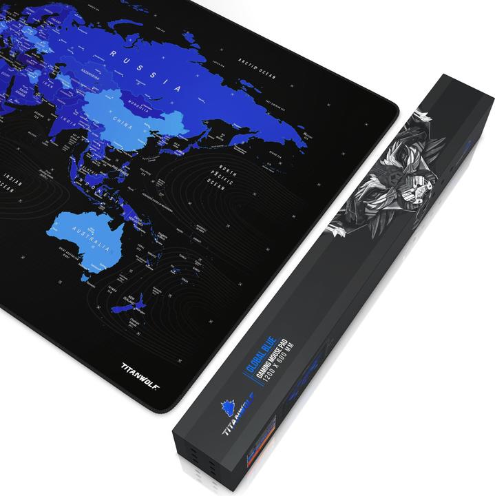 Actual product image Titanwolf Gaming Mouse Pad, XXXL Speed Gaming Mouse Pad Mouse Pad 1200 x 600 mm (3XL)