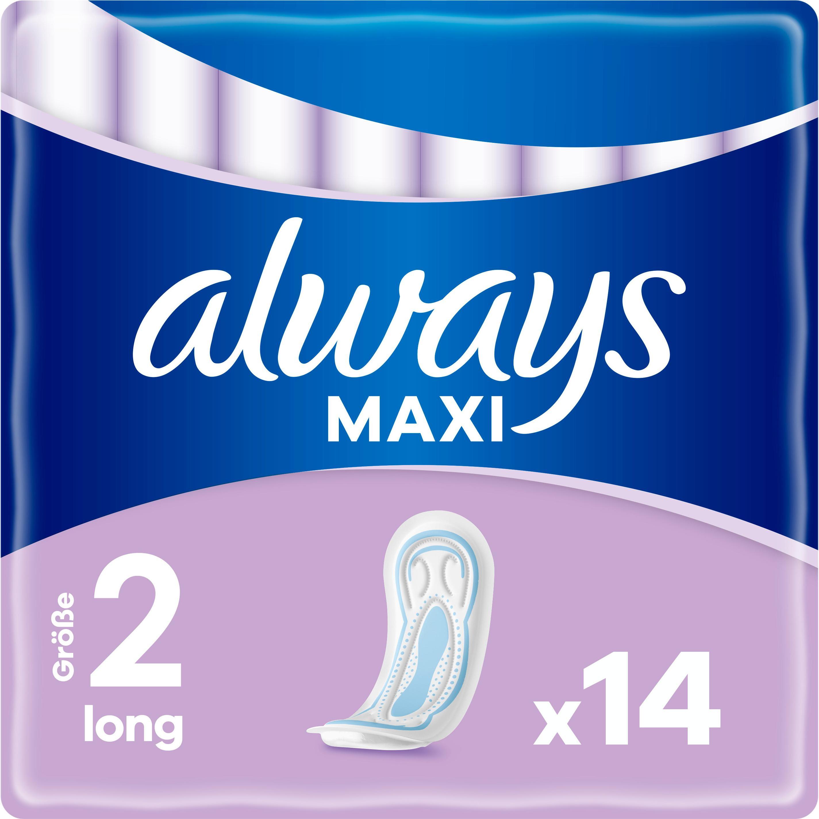 Always, Binden, Maxi Profresh Long (14 x, Damenbinden)