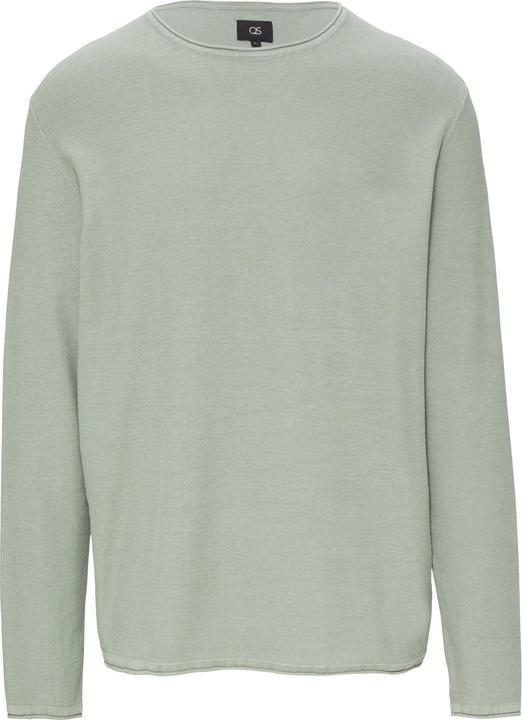 Produktbild S.Oliver Strickpullover Gewaschener Feinstrickpullover mit Rollkante (S)