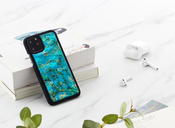 Immagine prodotto Ikins Custodia per smartphone iPhone 11 Pro mandorla in fiore nera (Apple iPhone 11 Pro)
