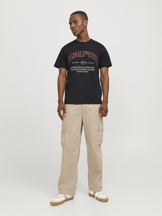 Produktbild Jack & Jones Gedruckt Rundhalsausschnitt T-shirt T-shirt (XS)