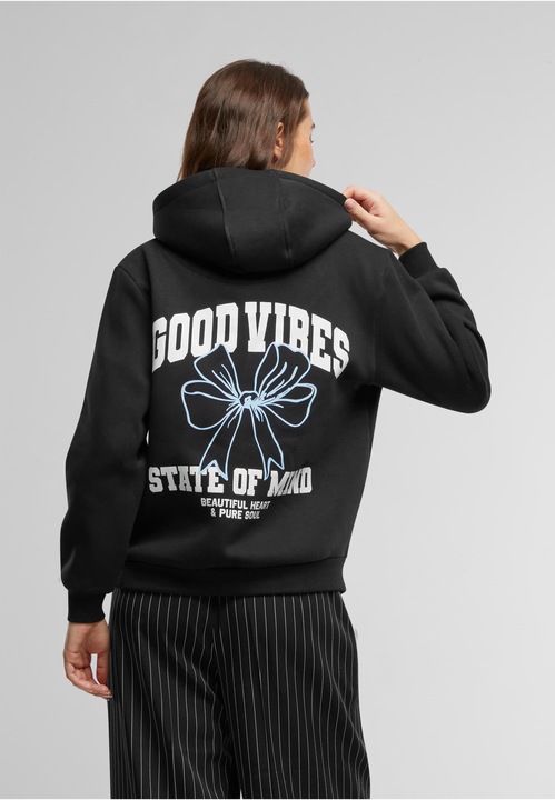 Immagine prodotto Miss Tee Felpa con cappuccio Good Vibes Bow Ladies - 179957 (XS)