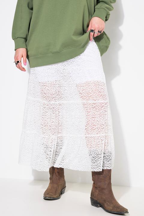 Actual product image Studio Untold Sheer Lace Tiered Skirt (42, 44)