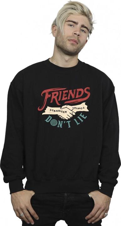 Immagine prodotto Netflix Stranger Things Friends Don't Lie Hands Felpa Uomo (3XL)