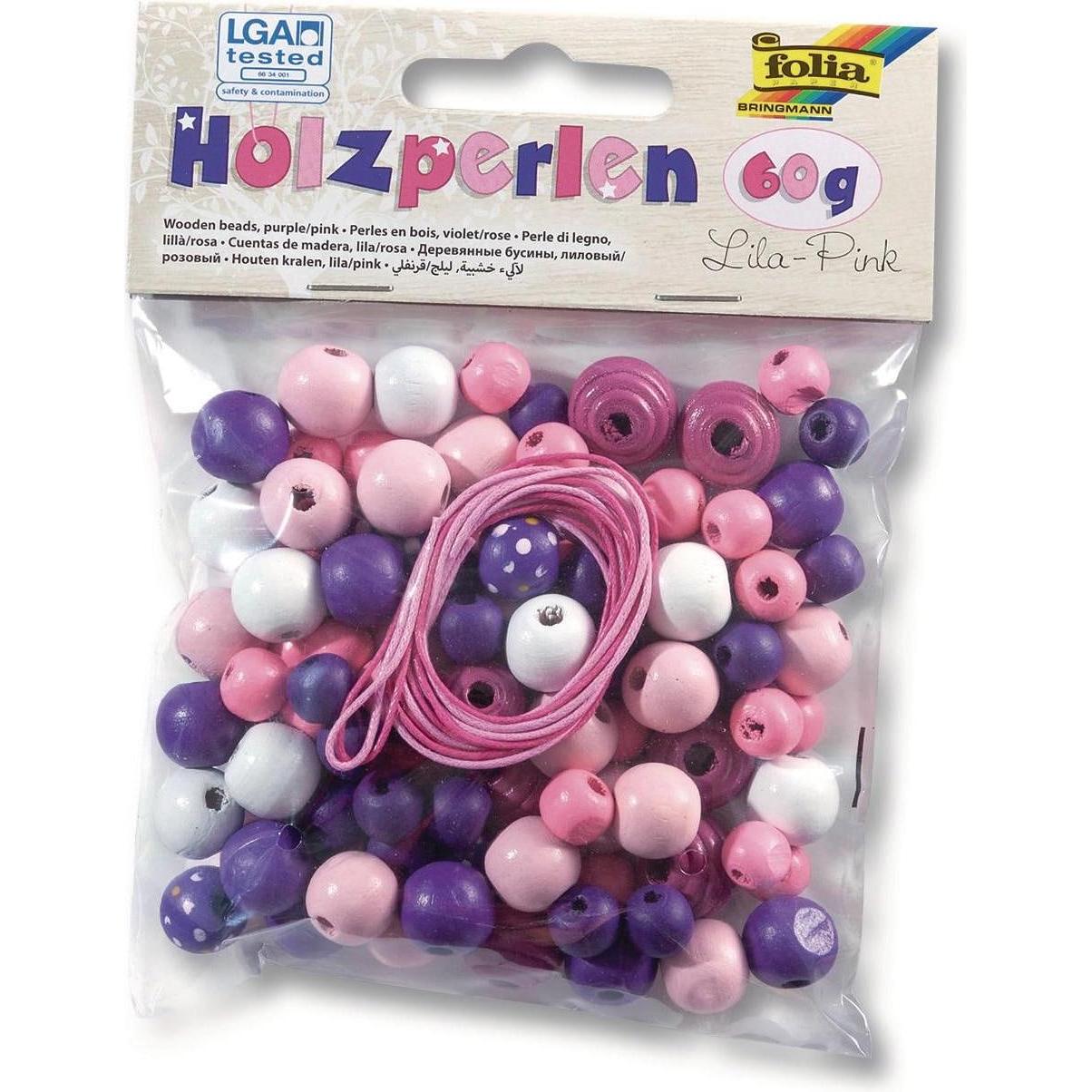 Folia Holzperlen