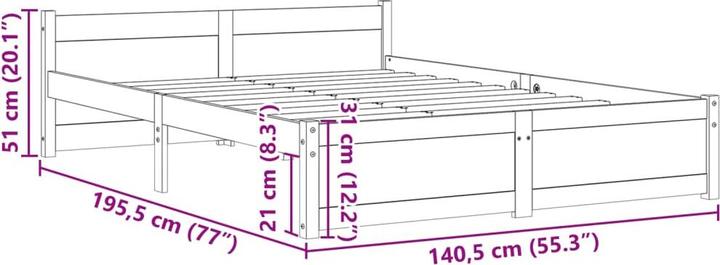 Image du produit vidaXL Camala (140 x 190 cm)
