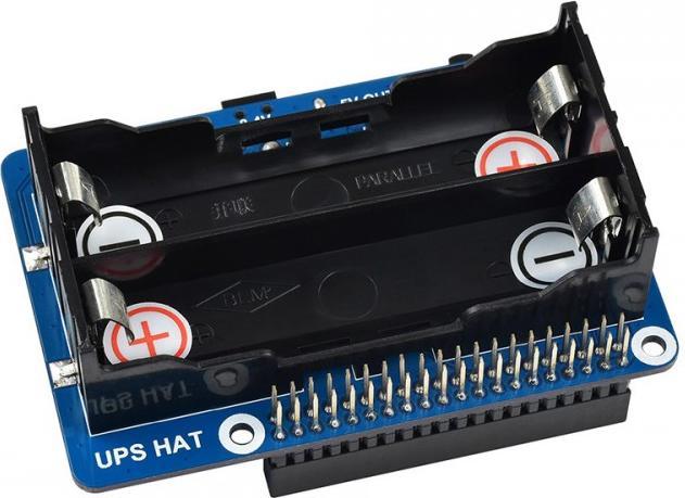 Produktbild WaveShare USV HAT für Raspberry Pi Unterbrechungsfreie Stromversorgung