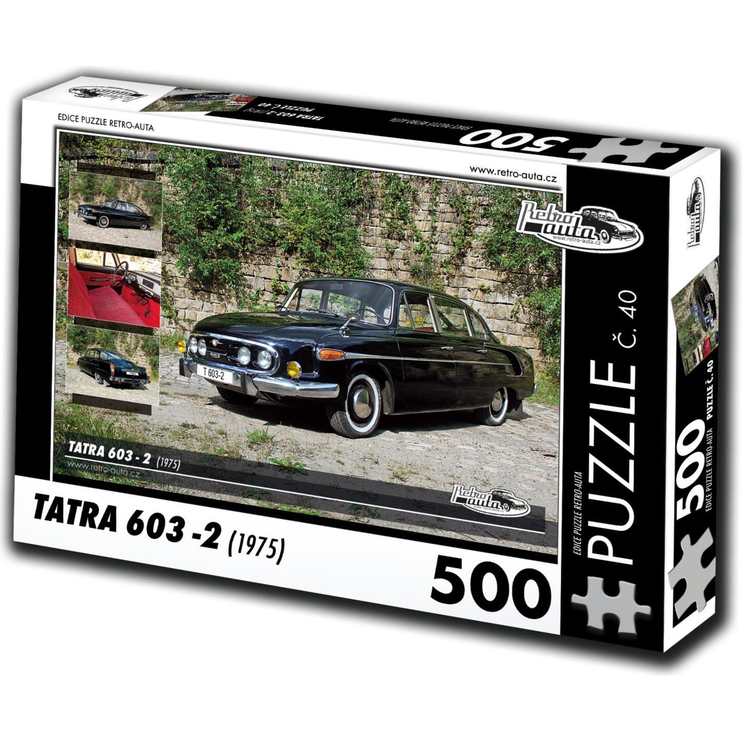 Retro-auta Puzzle Nr. 40 Tatra 603-2 (1975) 500 Teile (500 Teile)