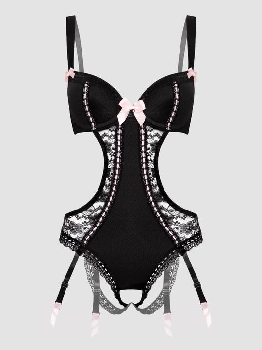 Produktbild Lovehoney Seduce Me schrittfreier Push-up-Body mit Aussparungen (L)