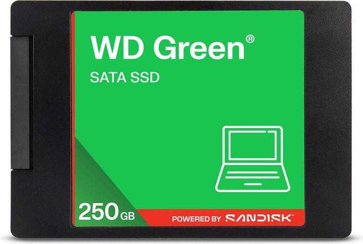 Actual product image WD Green SATA SSD 250GB 2.5inch (250 GB, 2.5")