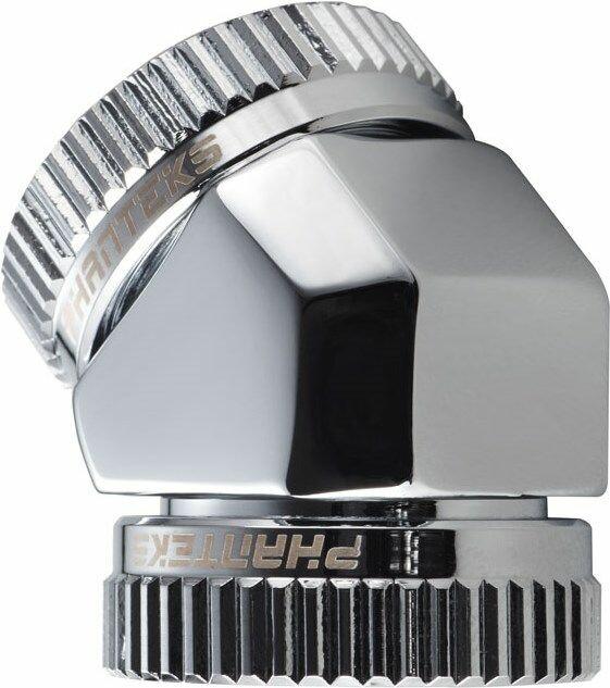 Actual product image Phanteks Glacier adapter 45 degree 16mm AD to 16mm AD hardtube