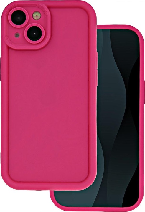 Actual product image OEM Rim TPU case for Samsung Galaxy A55 5G pink (Samsung Galaxy A55)