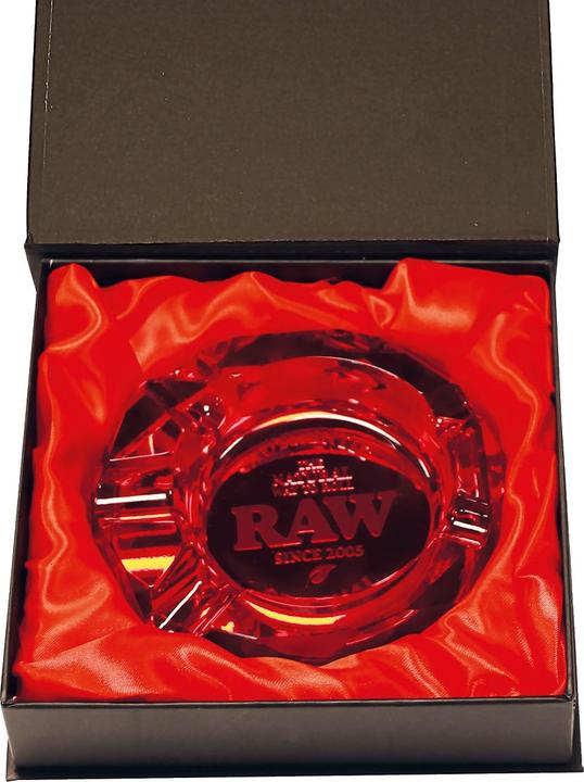 Produktbild RAW Riby Red Glass Ashtray