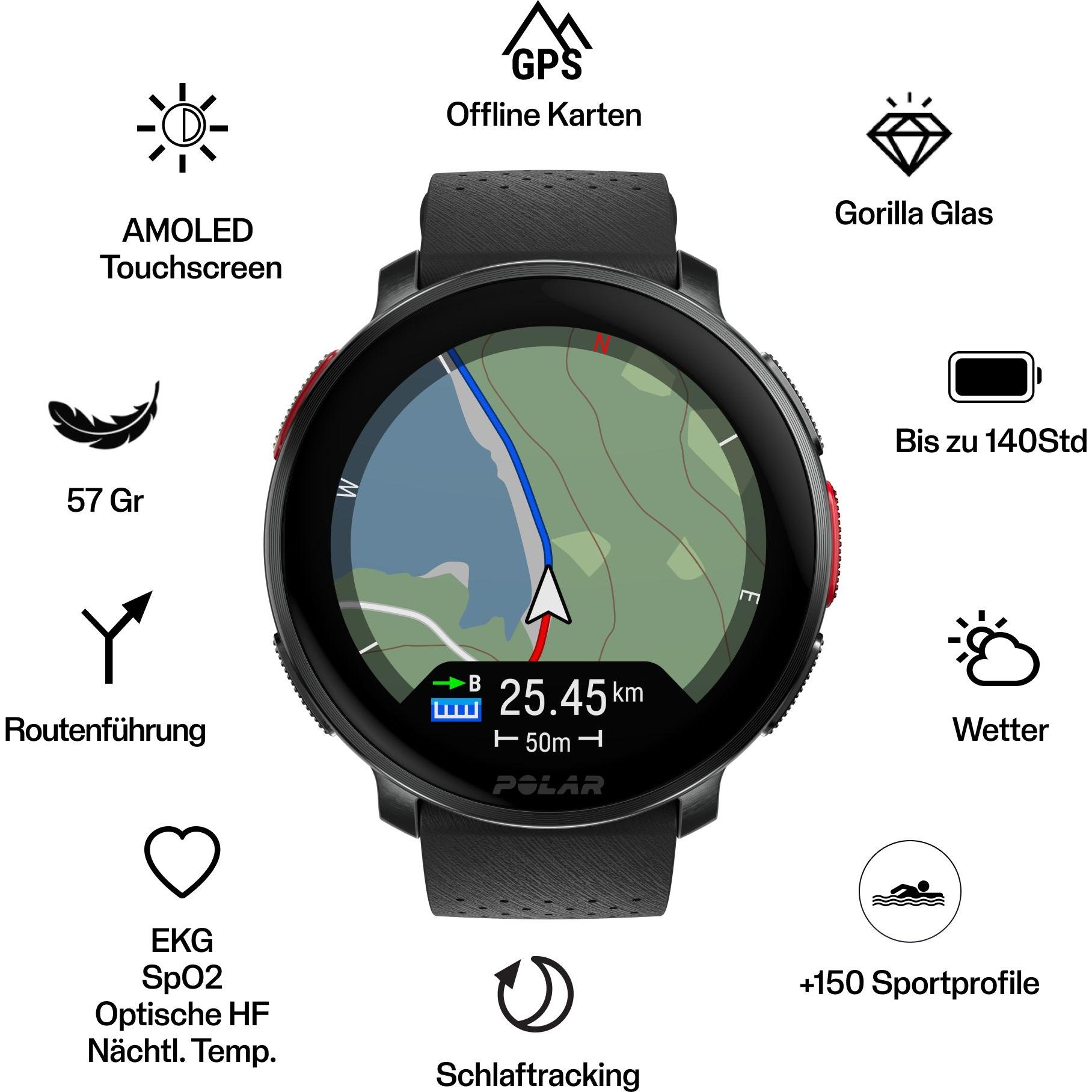Thumbnail - Polar Vantage V3 (47 mm), Smartwatch