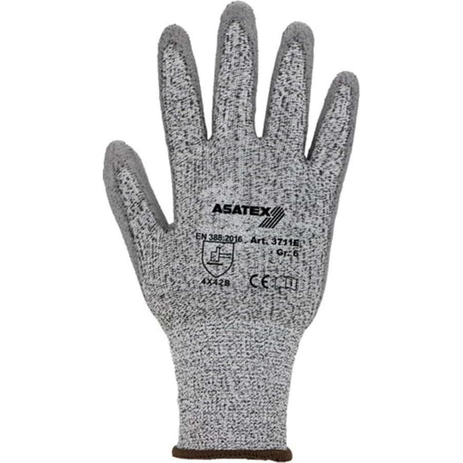 Thumbnail - Asatex, Schutzhandschuhe, Schnittschutzhandschuhe Grösse 8 grau/grau EN 388 PSA-Kategorie II (8)
